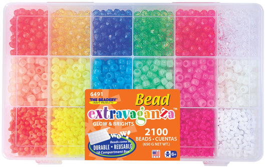 Bead Box Extravaganza Glow & Brights 6491 - Beadery Products