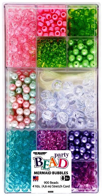 The Beadery Mermaid Bubbles Bead Box