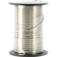 Bead/Craft Wire, 24 gauge Silver, 25 yds per spool #2490-218 - Beadery Products