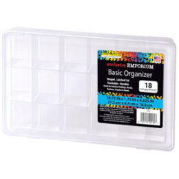 The Beadery – Bead Organizer Box 18 comp 2182 - Beadery Products