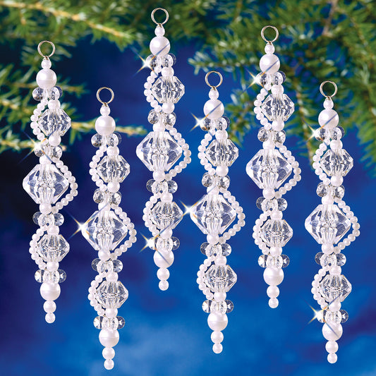Beadery Holiday Ornament Crystal Drop 7003