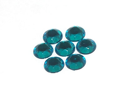 Rhinestones 9mm Round Foiled Back X631 (CLOSEOUT) - Beadery Products