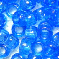 Beadery Pony Beads 6 x 9mm Transparent 1000 Pieces 750V - Beadery Products