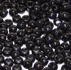 Pony Beads, Barrel "Crow" Beads, 6 X 9mm, Opaque Colors Pkg 1000 - Beadery Products