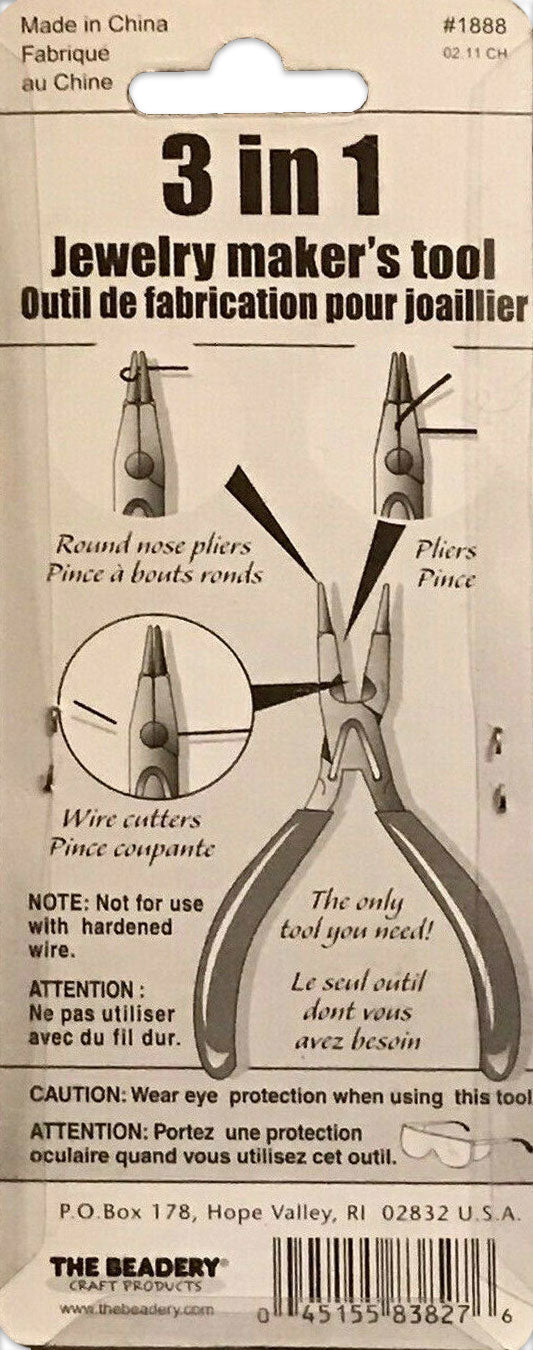 Round-Nose Pliers 1888 - Beadery Products