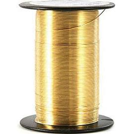 Bead/Craft Wire, 20 guage Gold 12 Yds Per Spool 2485-212 - Beadery Products