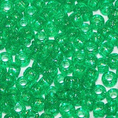 Beadery Pony Beads  6 x 9mm Sparkle Colors 1000 Pieces 750V - Beadery Products