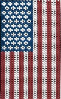 Beaded Banner Kit, American Glory #5190 - Beadery Products