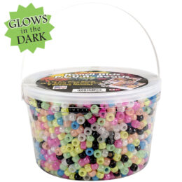 Kandi Kolor Bucket – Glow Multi 6500072 - Beadery Products