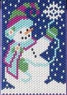 Beaded Banner Kit, Catch A Snowflake  #7311 - Beadery Products