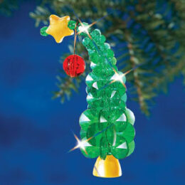Beadery Holiday Ornament Kit Lil Sunburst Tree 7474 - Beadery Products