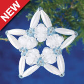 Beadery Holiday Ornament Pearl Luster Star 7485 - Beadery Products
