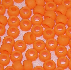 Beadery Pony Beads 6 X 9mm Frosted/Matte Colors #750V - Beadery Products